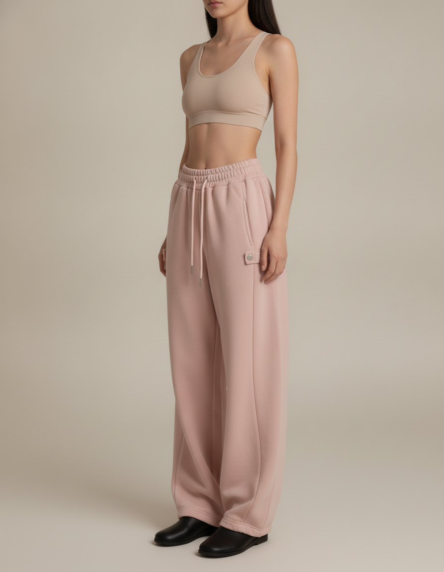 Barrel Leg Sweatpants — side view