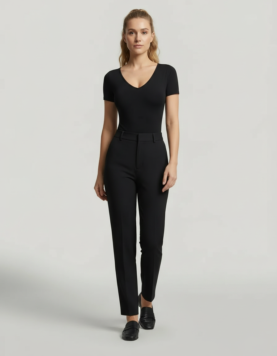 Seamless Shapewear Bodysuit — in motion