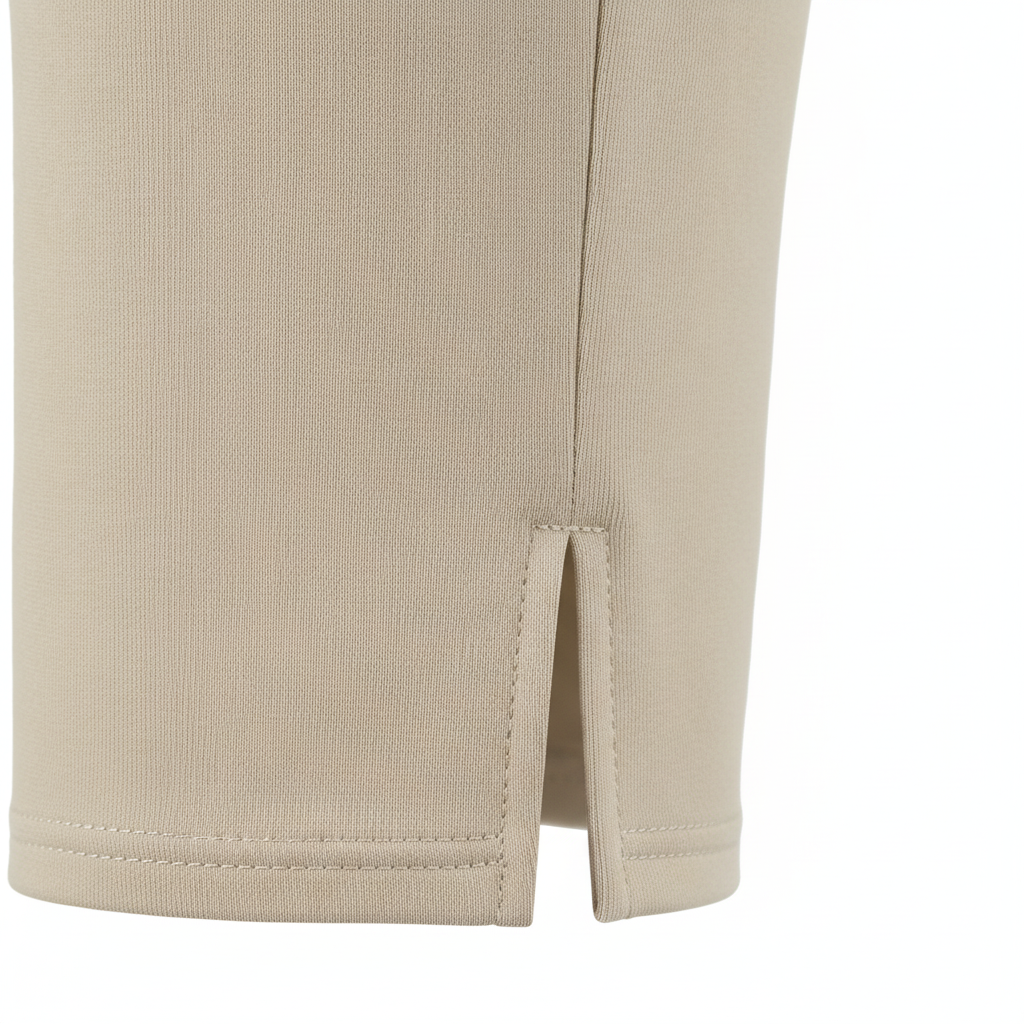 High-Rise Capri Leggings — fabric detail