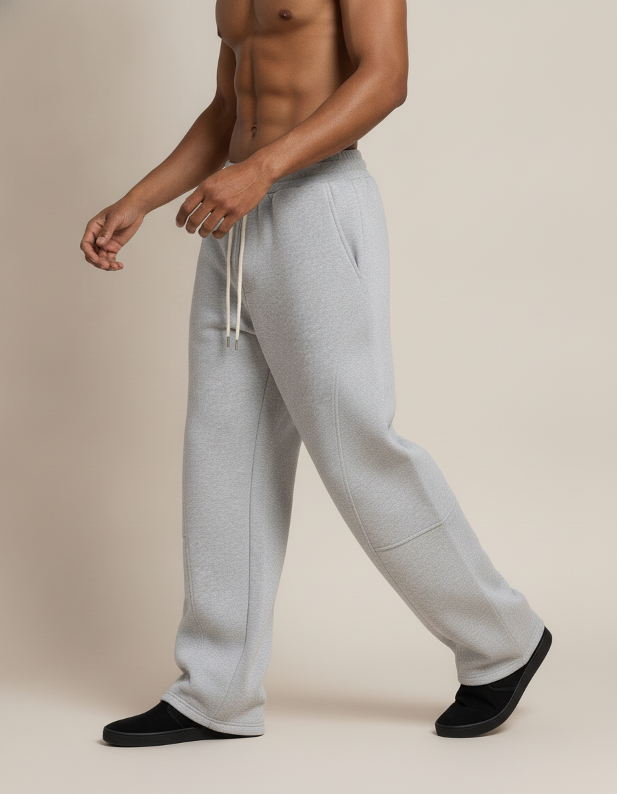 Heavyweight Straight Sweatpants — in motion