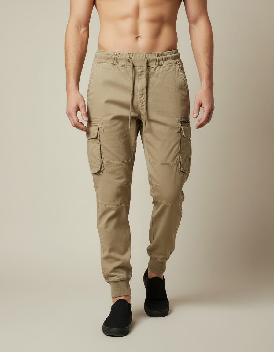 Jogger Cargo Pants — in motion