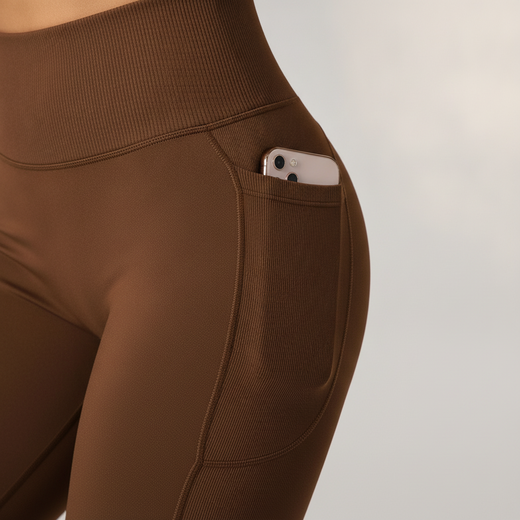 Sculpt Pocket Leggings — fabric detail