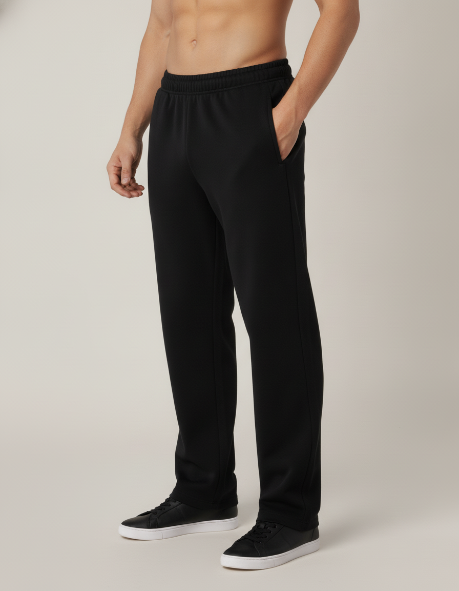 Straight Leg Track Pants — side view