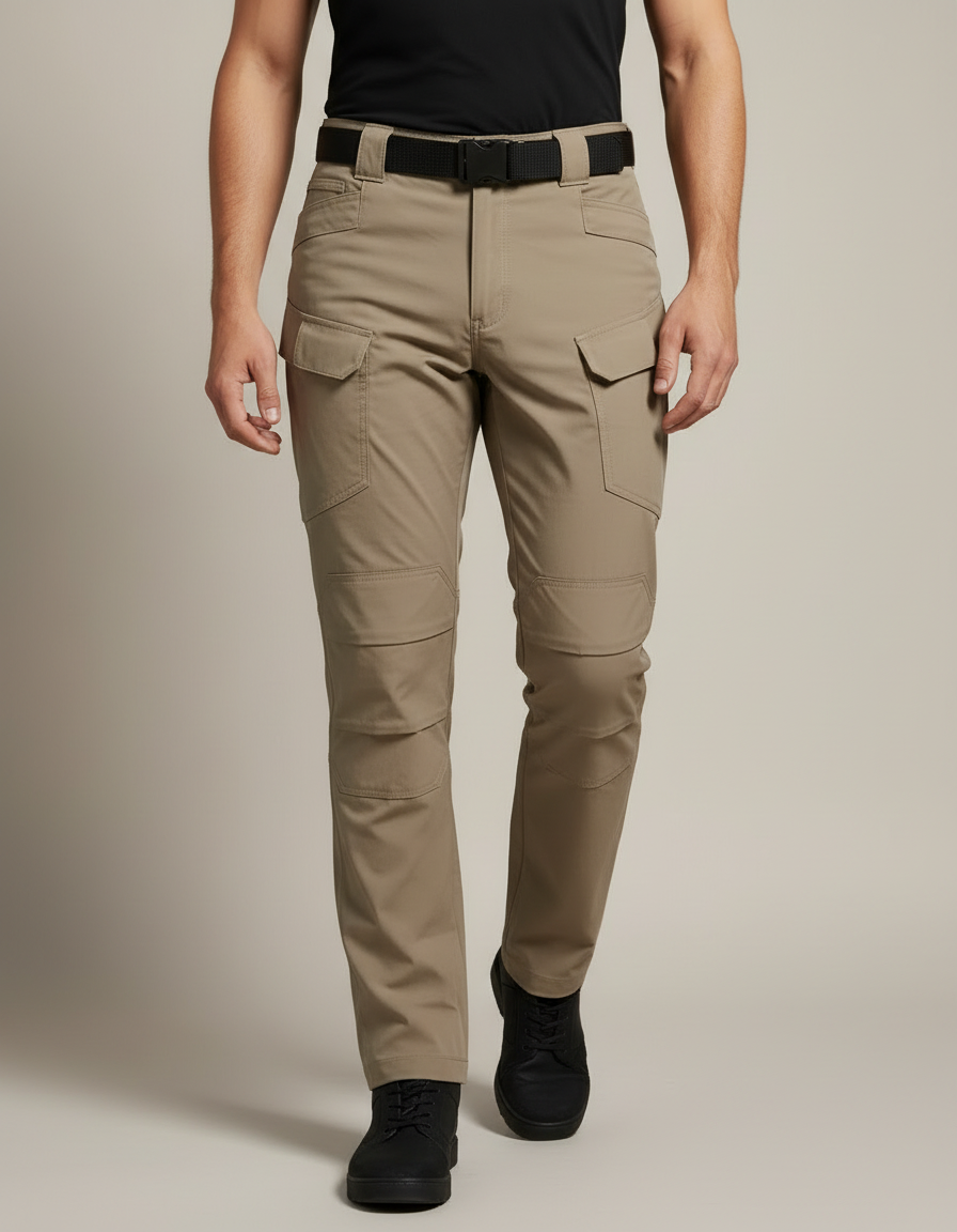 Tactical Cargo Pants — in motion