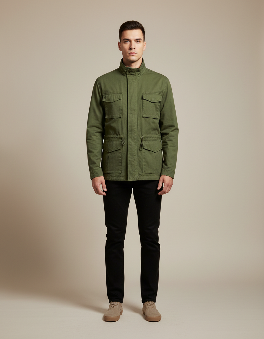 Utility Work Jacket — front view