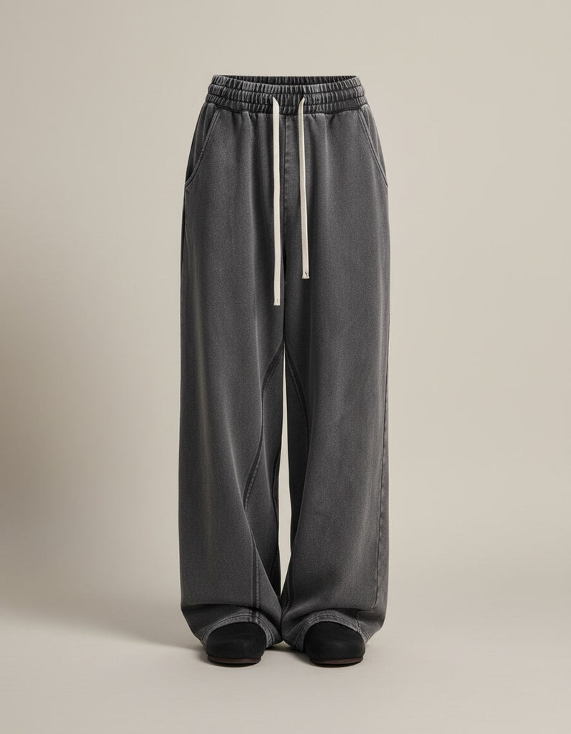 Wide Leg Washed Trousers — product shot