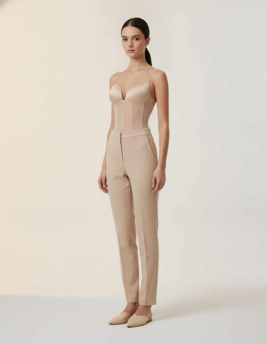 Backless Sculpting Bodysuit — side view