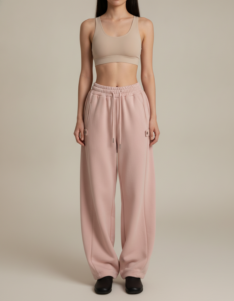Barrel Leg Sweatpants — front view