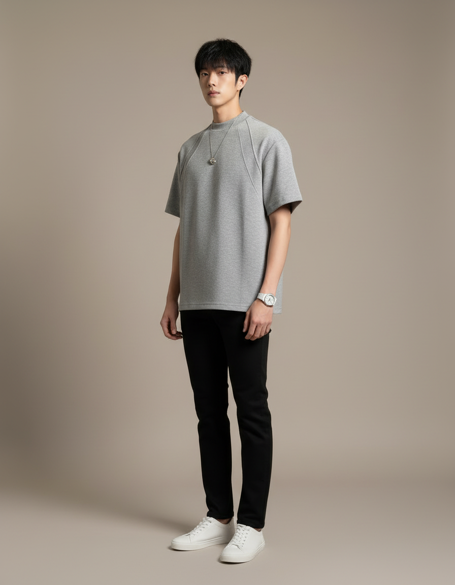 Boxy Fit Tee — side view
