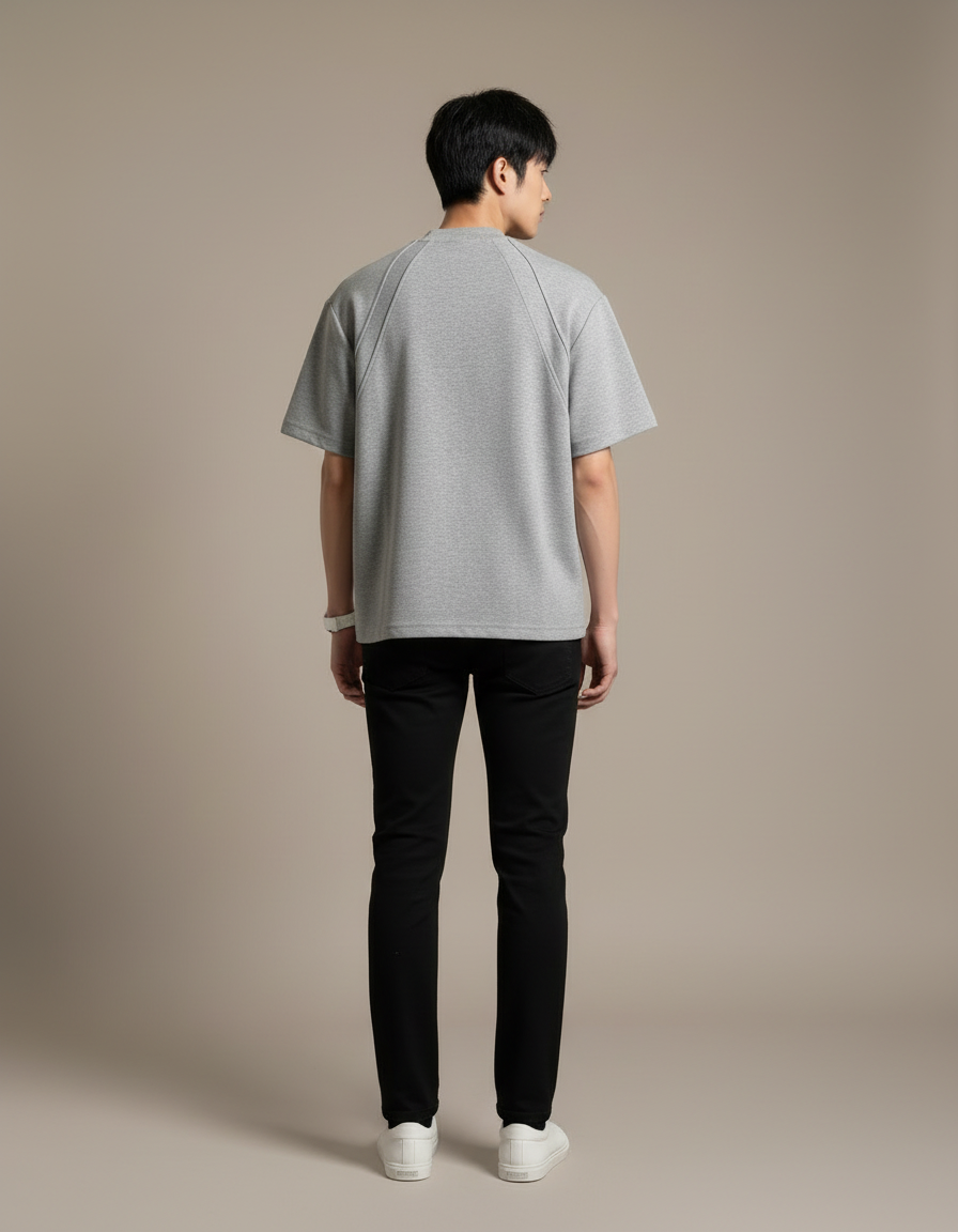 Boxy Fit Tee — back view