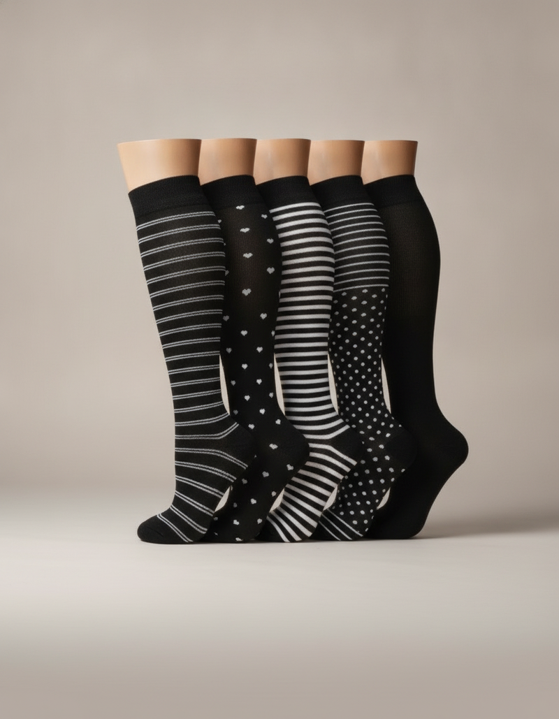 Compression Socks — Six Pairs — product shot