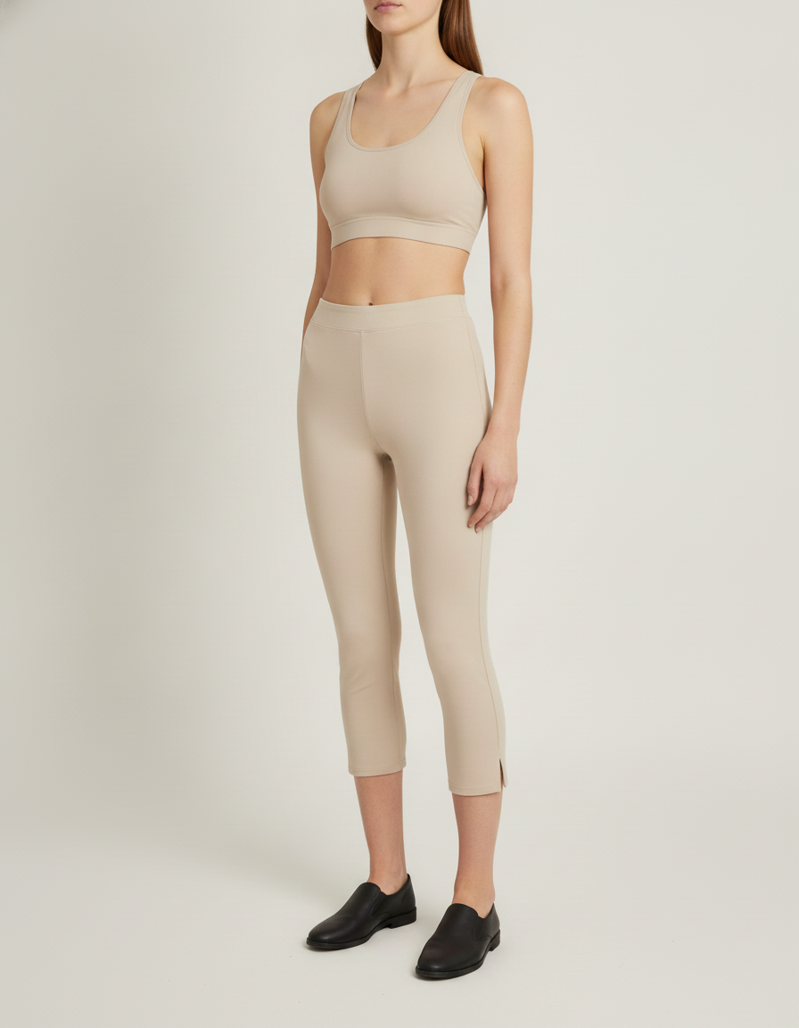 High-Rise Capri Leggings — side view