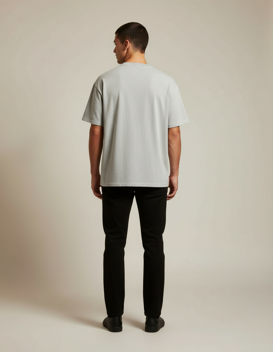 Essential Crew Tee — back view