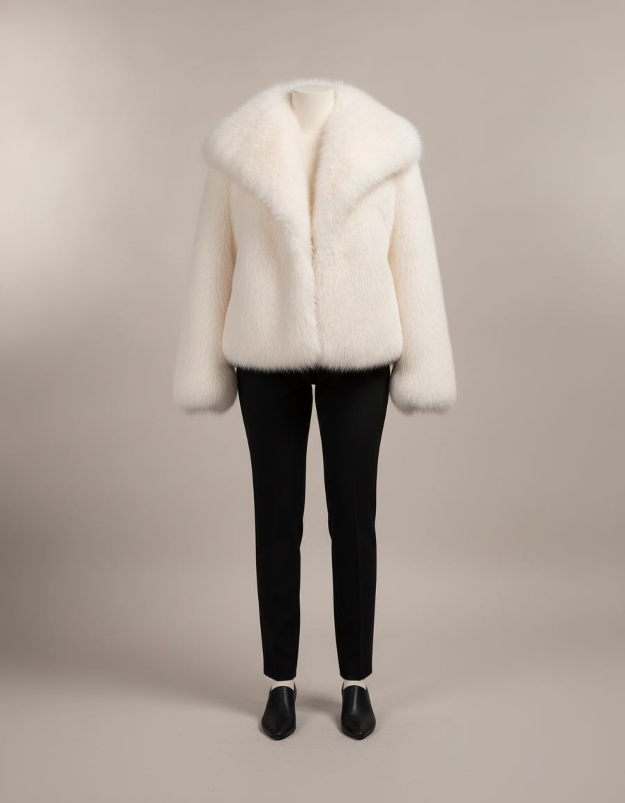 Plush Faux Fur Jacket — product shot