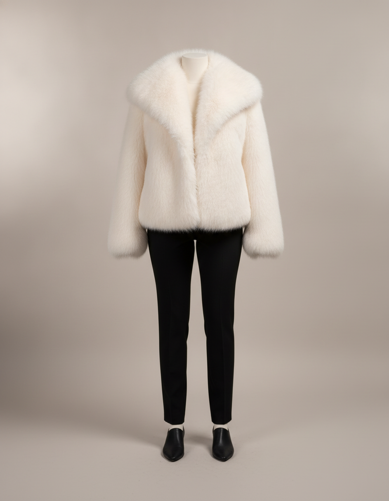 Plush Faux Fur Jacket — product shot