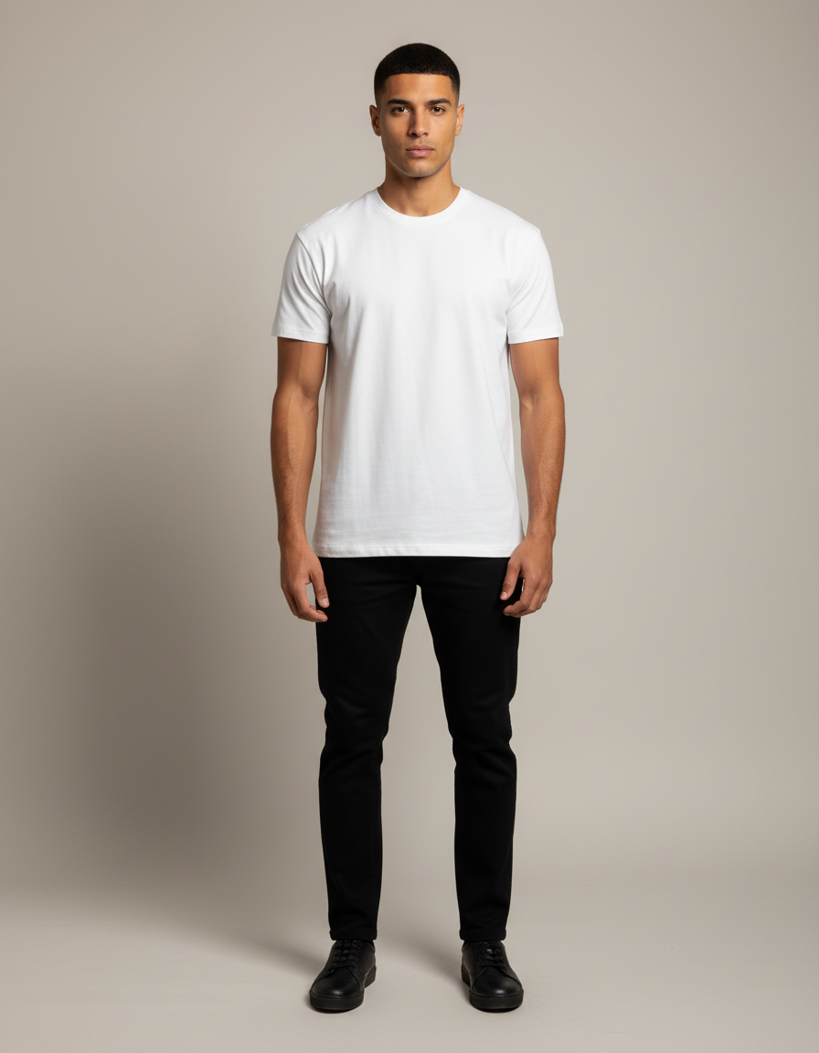 Heavyweight Cotton Tee — front view