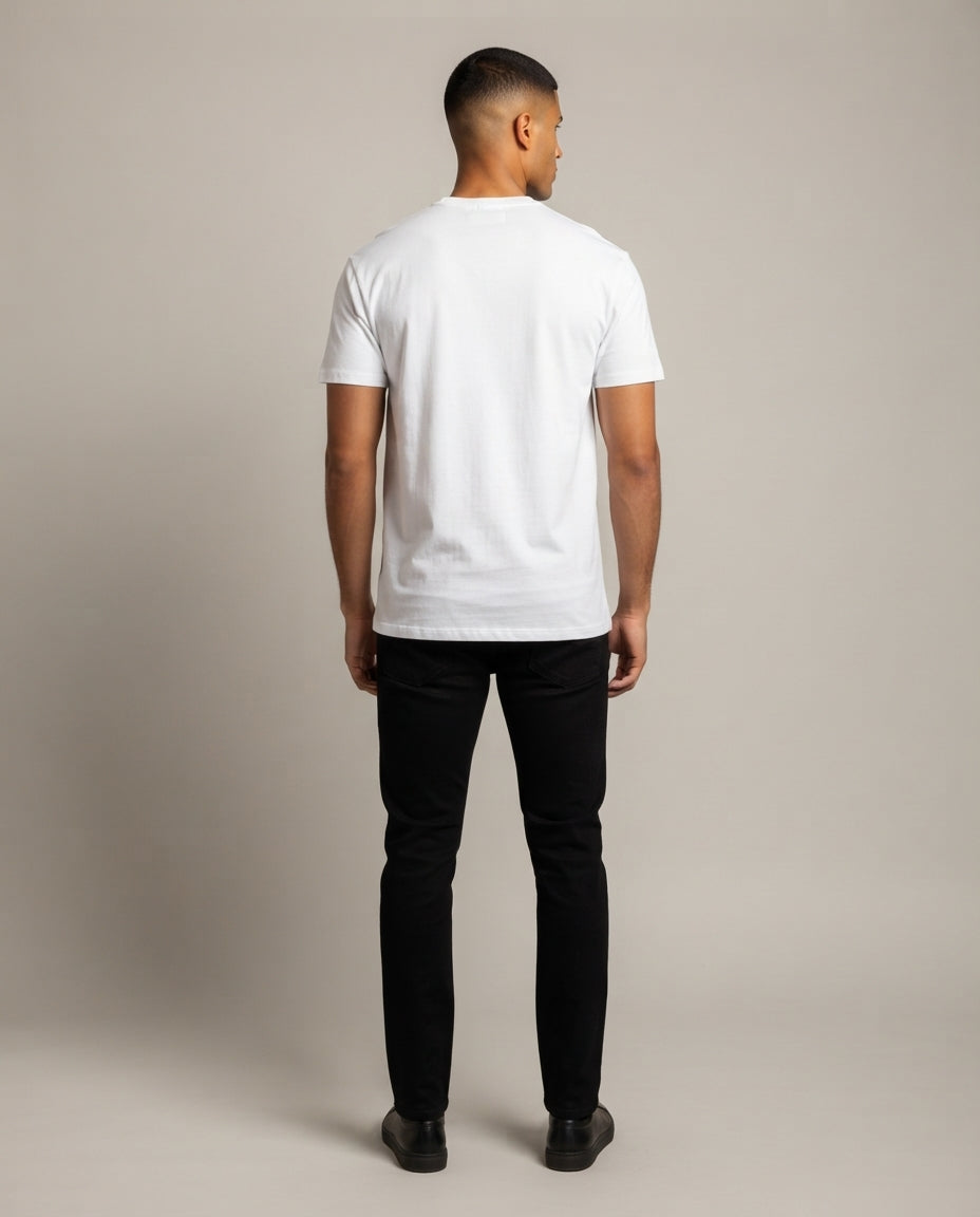 Heavyweight Cotton Tee — back view