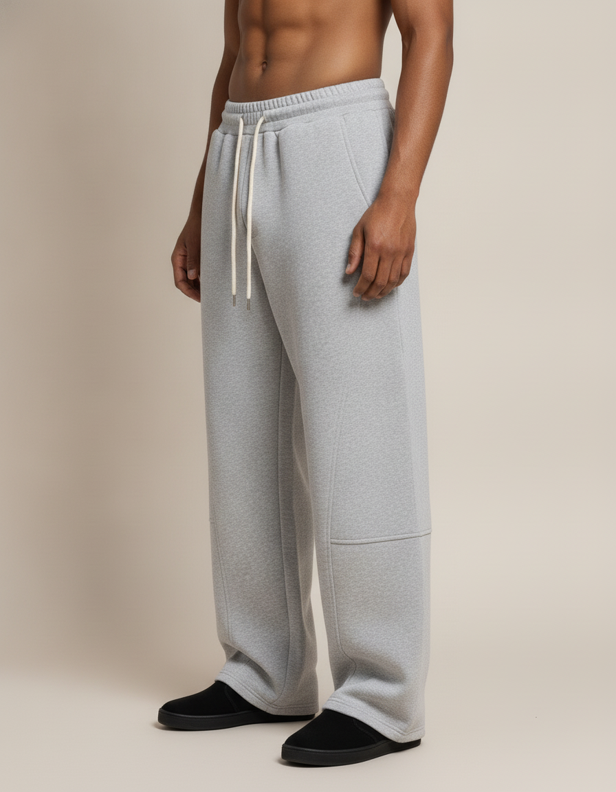 Heavyweight Straight Sweatpants — side view