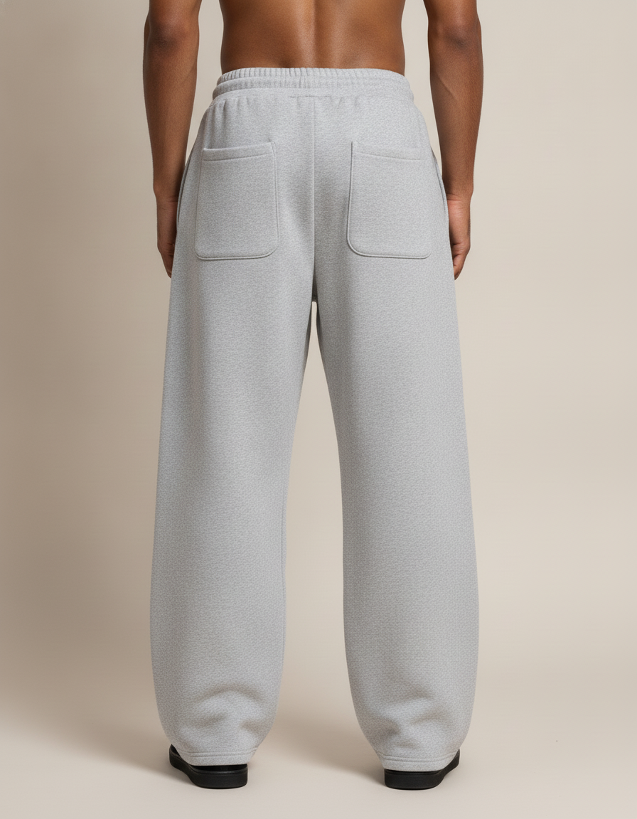 Heavyweight Straight Sweatpants — back view