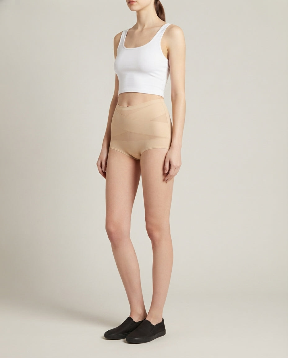 High Waist Shaping Briefs — side view