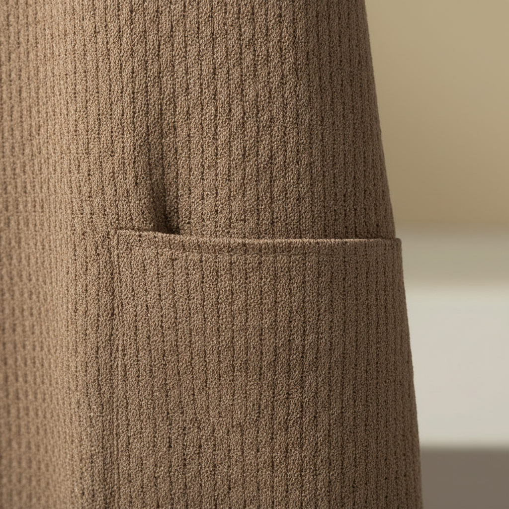 Soft Knit Blazer — fabric detail