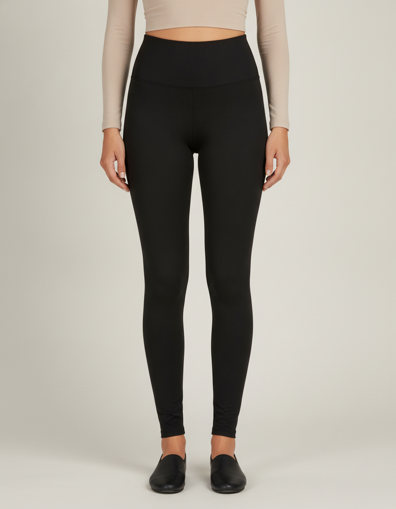 Fleece Lined High Waist Leggings — product shot