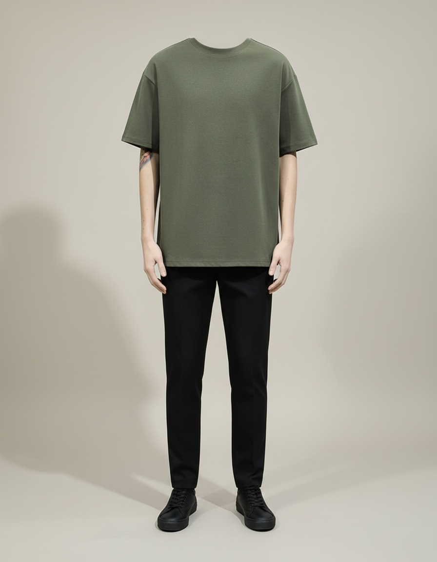Oversized Cotton Tee — product shot