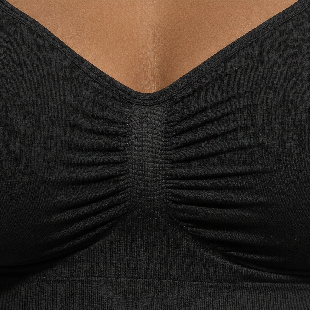 Seamless Support Sports Bra — fabric detail