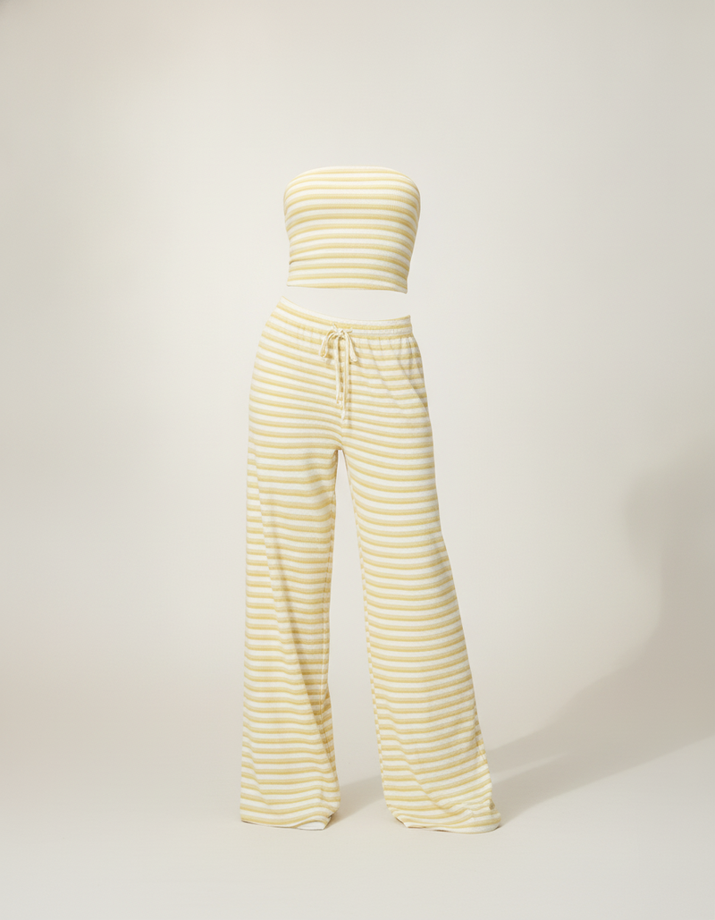 Striped Knit Lounge Set — product shot