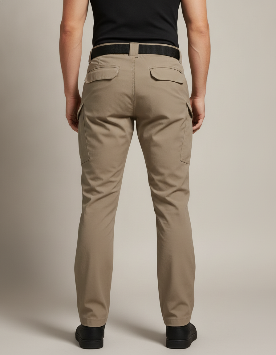 Tactical Cargo Pants — back view