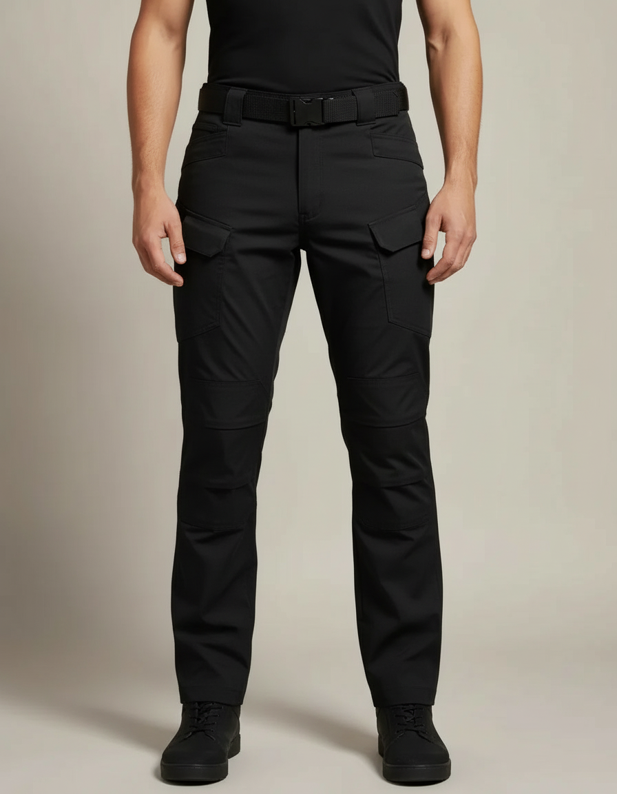 Tactical Cargo Pants — Black