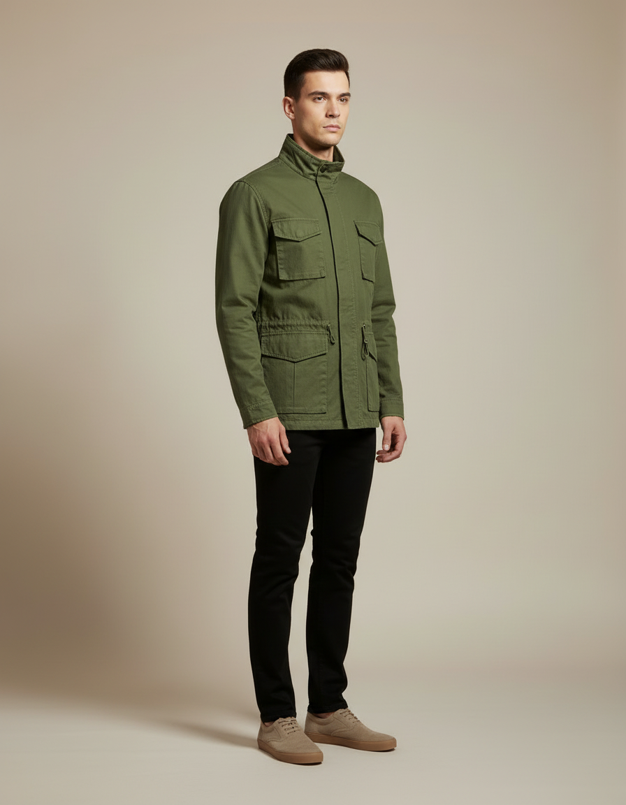 Utility Work Jacket — side view