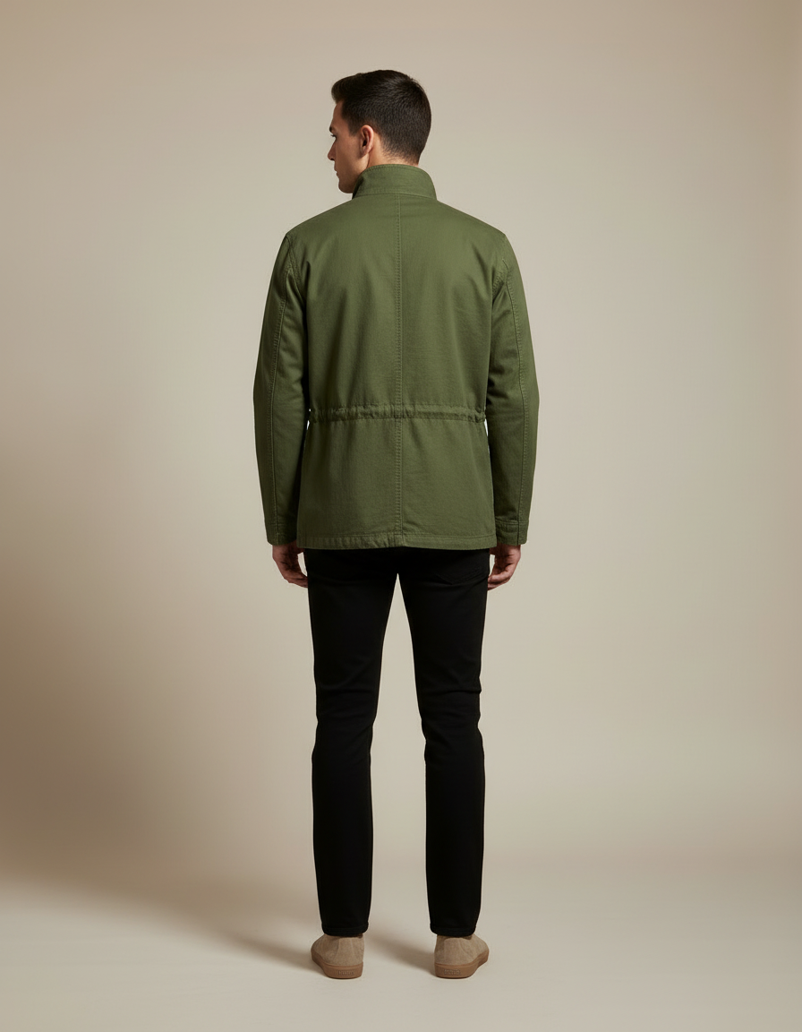 Utility Work Jacket — back view