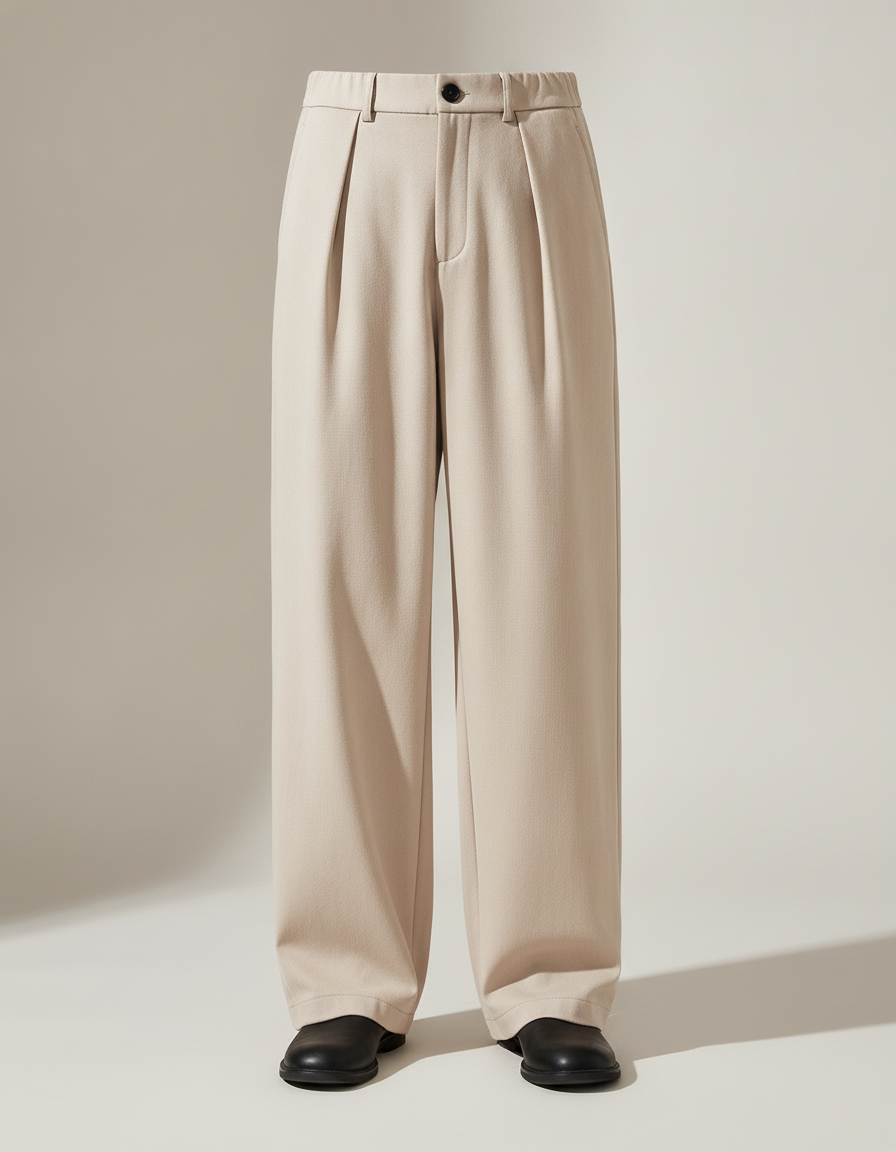 Relaxed Straight Trousers — product shot